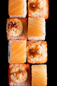 Close-up of sushi