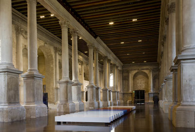 Interiors of the historical venue scuola grande della misericordia in venice, after its restoration