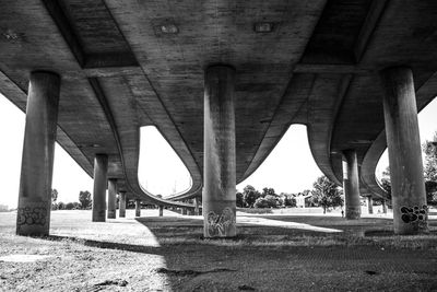 Interior of bridge