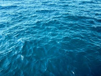 High angle view of swimming pool in sea