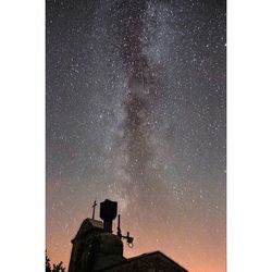 Low angle view of built structure against sky