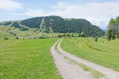 Panoramic view of landscape against sky