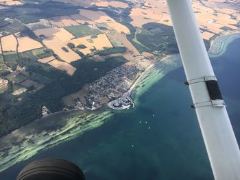 Aerial view of landscape