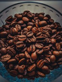 Close-up of coffee beans