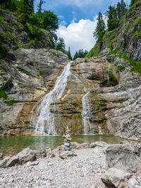 Waterfall in the jachenau