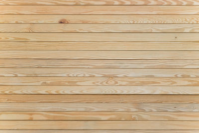 Surface level of wooden floor