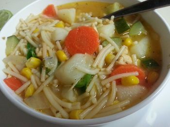 Close-up of food in bowl