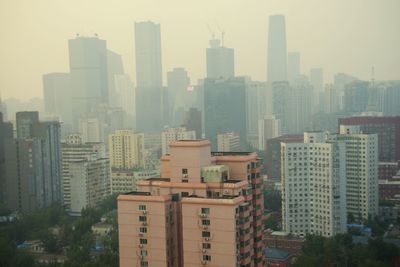 Skyscrapers in city