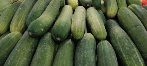 Full frame shot of vegetables in market