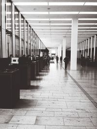 Corridor of building