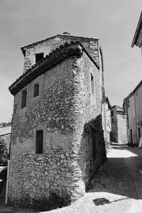View of historic building against sky