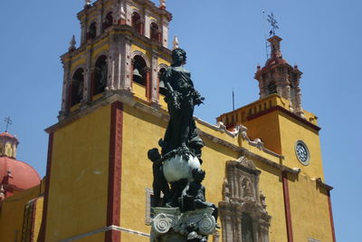 Low angle view of church