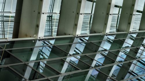 Low angle view of modern building