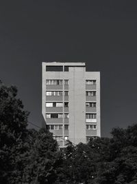 Low angle view of building against sky