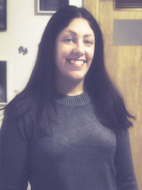 Portrait of a smiling young woman