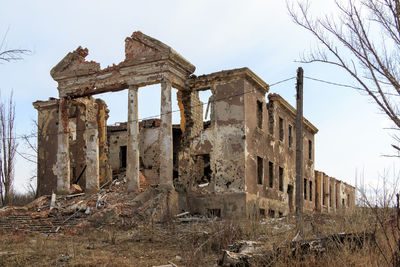 Old building against sky