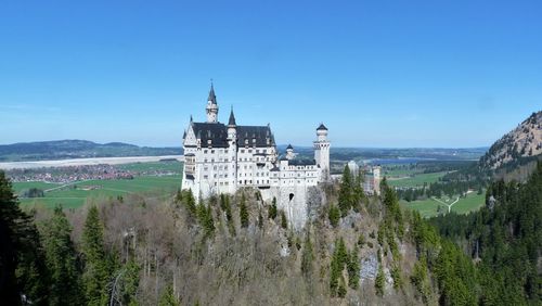 Panoramic view of buildings against sky