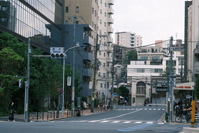 Buildings in city