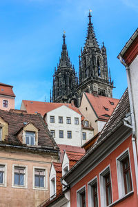 Low angle view of cathedral against sky