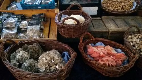 Full frame shot of food in market