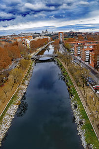 River with buildings in background