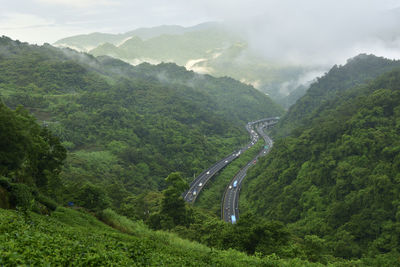 Scenic view of mountains