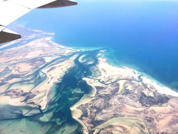 Aerial view of landscape