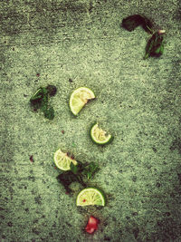 Close-up of car on road