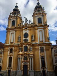 Low angle view of a church