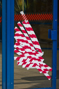 Close-up of red balloon