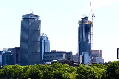 View of buildings in city