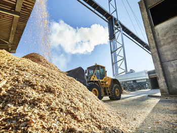 Romania, radauti, timber industry, bagger and splints