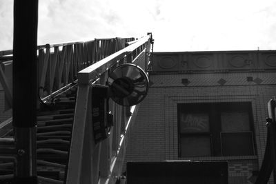 Low angle view of building against sky