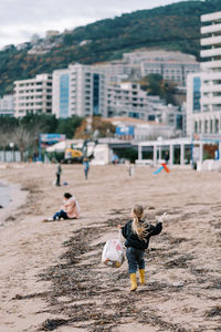 People on beach