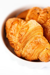 Close-up of bread in plate