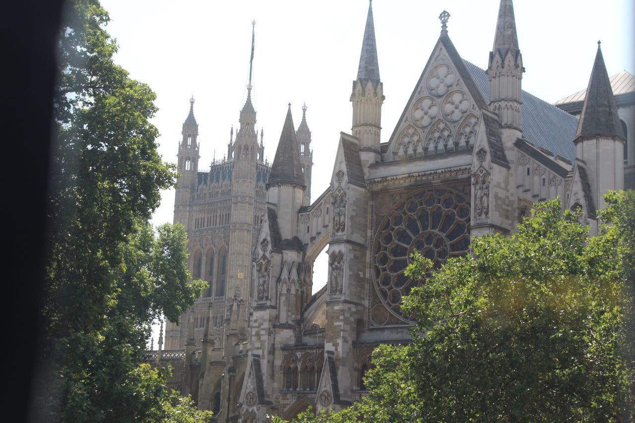 LOW ANGLE VIEW OF HISTORICAL BUILDING