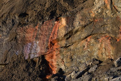 Full frame shot of rock