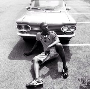 Car on road