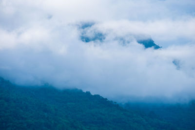 Scenic view of cloudscape against sky