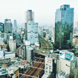 Modern buildings in city