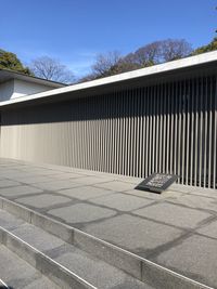 Exterior of building against sky on sunny day