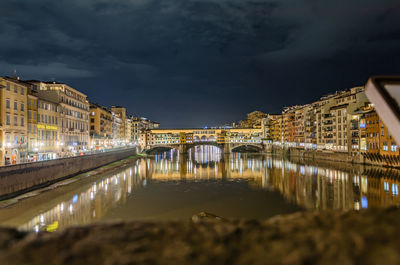 F-light festival at the ponte vecchio in florence