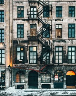 View of building during winter