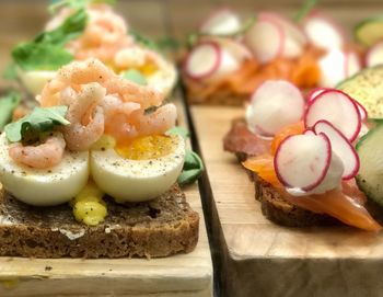 Close-up of food on plate