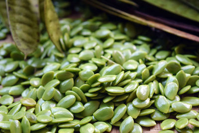 Close-up of vegetables for sale in market