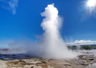 Geyser in iceland