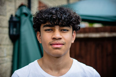 Portrait of a teenager