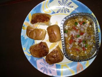 Close-up of food in plate