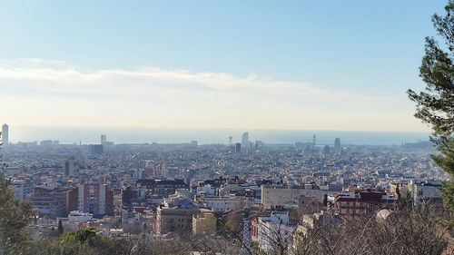 Cityscape against sky