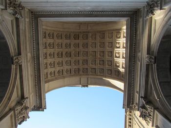 Low angle view of a monument